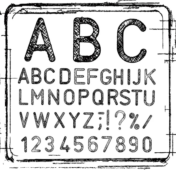 Vecteur ABC — Image vectorielle