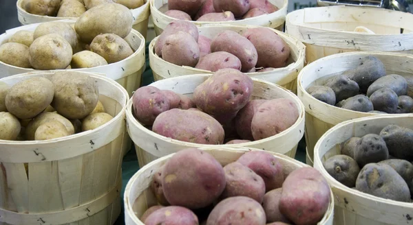 Basket of Potatoes — Stock Photo, Image