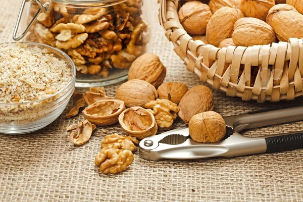 Variations of walnut — Stock Photo, Image