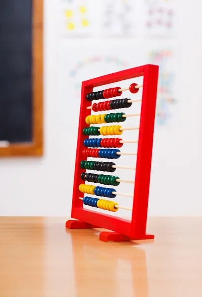 Abacus w klasie — Zdjęcie stockowe