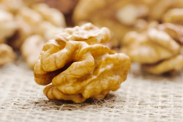 Macro of nutmeat — Stock Photo, Image