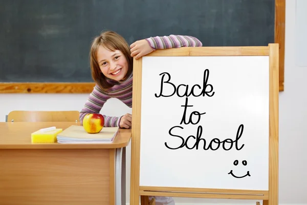Back to school board — Stock Photo, Image