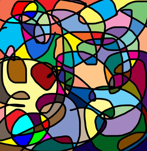 Colorful childish background — Stock Photo, Image