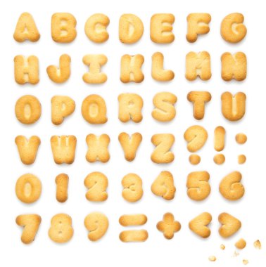 Cookies ABC clipart