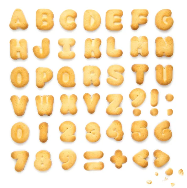 Cookies ABC — Stock Photo, Image