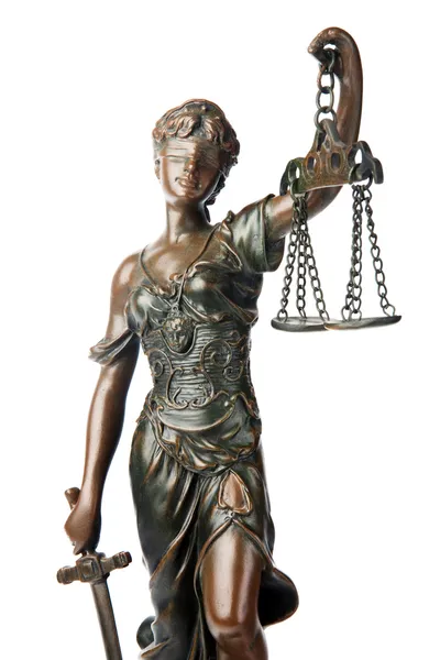 Символ правосуддя — стокове фото