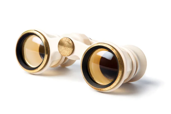 Binocular branco — Fotografia de Stock