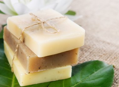 Natural soaps clipart