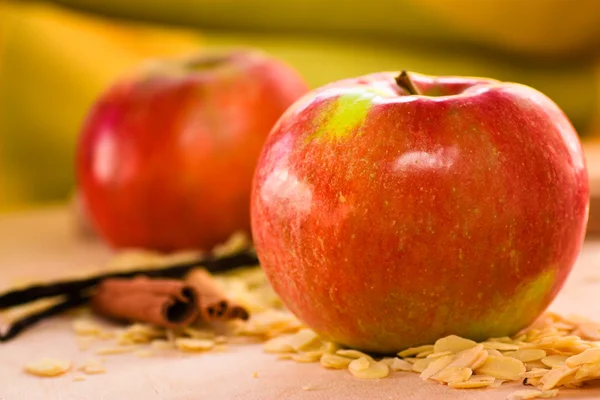 Ingredientes pastel de manzana —  Fotos de Stock