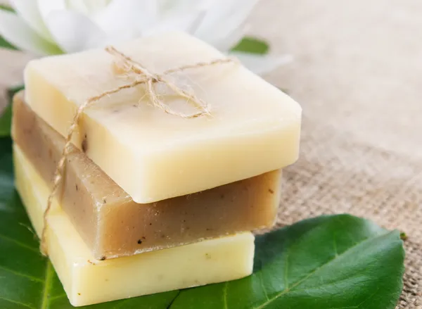 Natural soaps — Stock Photo, Image