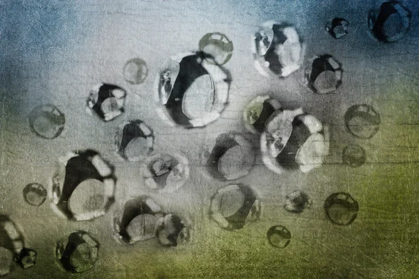 Gotas de agua abstracto — Foto de Stock