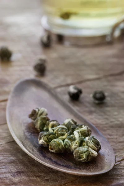 Yeşil çay topları — Stok fotoğraf