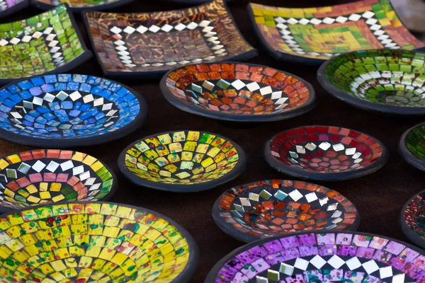 Colorful pottery — Stock Photo, Image