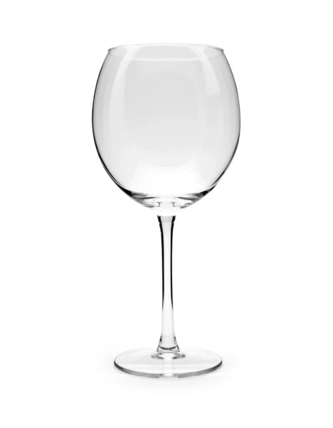 Vereinzelt leeres Weinglas — Stockfoto