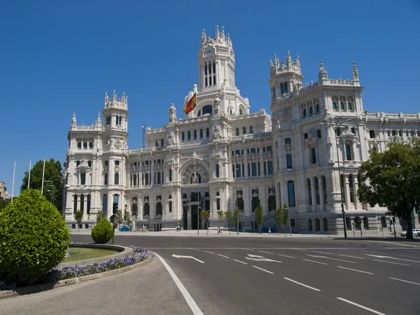 Palácio de Cibeles, Madrid — Fotografia de Stock