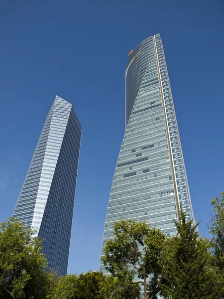 Área de Negocios Cuatro Torres en Madrid —  Fotos de Stock