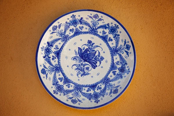 stock image Spanish traditional ceramic plate