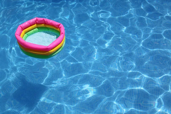 Rubber swimming pool — Stock Photo, Image