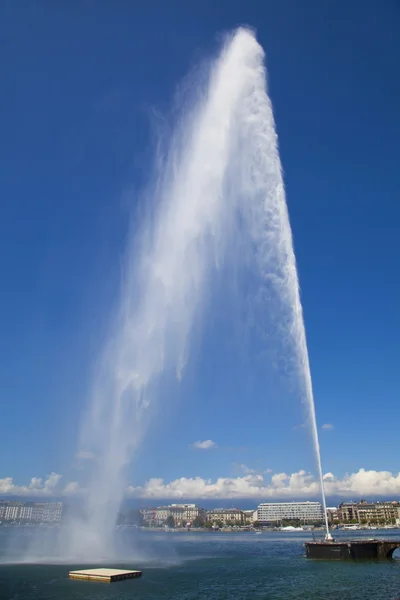 stock image Jet d'Eau in Geneva, Switzerland