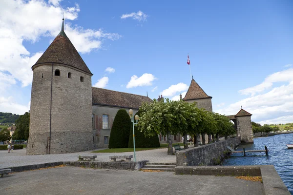 Rolle chateau, Ελβετία — Φωτογραφία Αρχείου