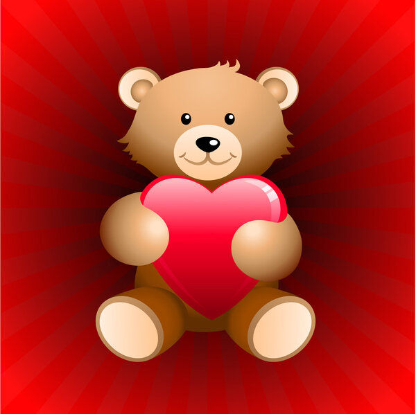 Романтический Валентинов день дизайн фона
