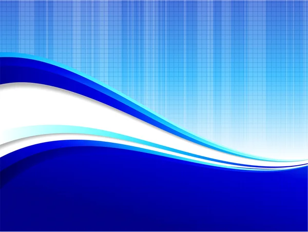 Kék hullám minta internetes háttér — Stock Vector