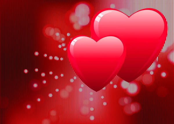 Романтический Валентинов день дизайн фона — стоковый вектор