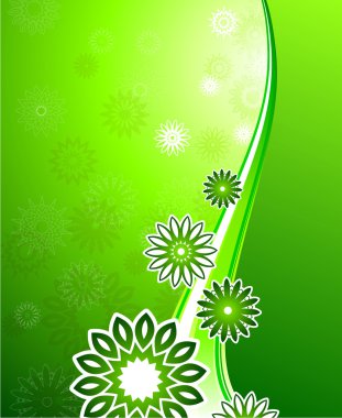 abstract green background clipart