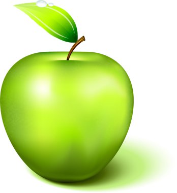 Green Apple clipart