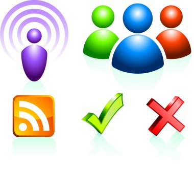 Internet Icons clipart