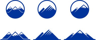 Mountain Icons clipart