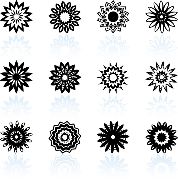 Collection de design floral — Image vectorielle