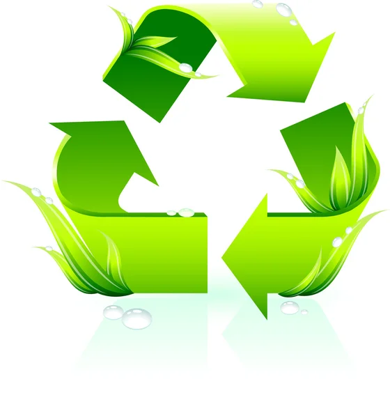 Recycle Symbol — Stock Vector