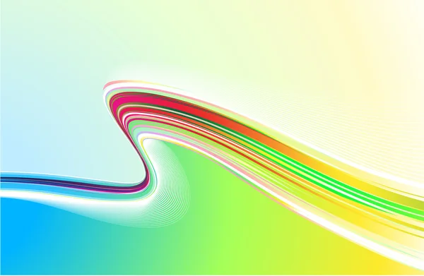 Холодний кольоровий фон хвилі — стоковий вектор