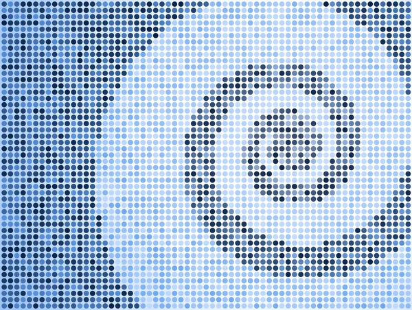 Swirl vierkante patroon internet achtergrond — Stockvector