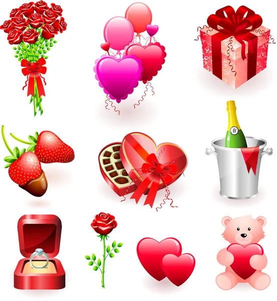 stock vector Valentine's Day Gifts