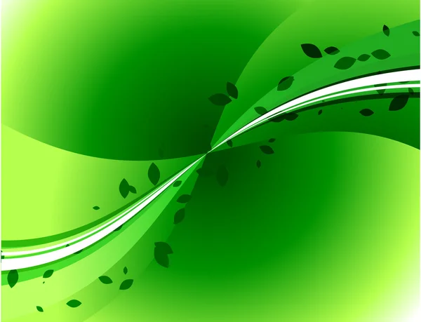 Grön bakgrund — Stock vektor