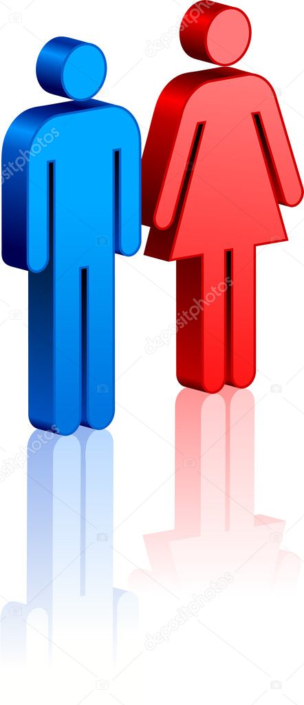 Man and woman couple
