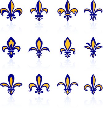 Fleur de lis toplama tasarım