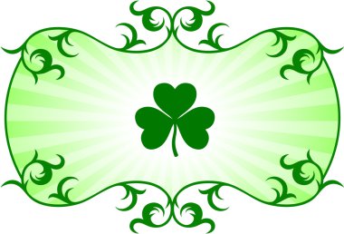 St. Patrick'ın gün yeşil arka plan