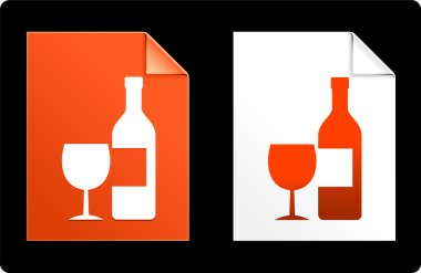 Wine on Paper Set clipart