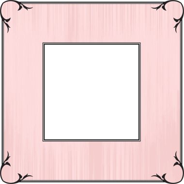 Pink Frame design clipart