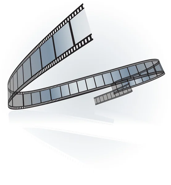 Kamera film strip bakgrund — Stock vektor