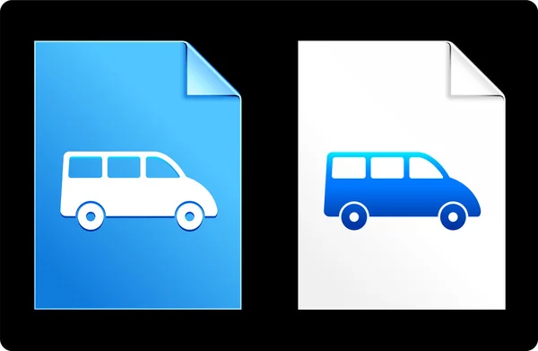 Ensemble Van on Paper — Image vectorielle
