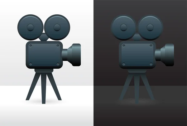 Filmové kamery — Stockový vektor