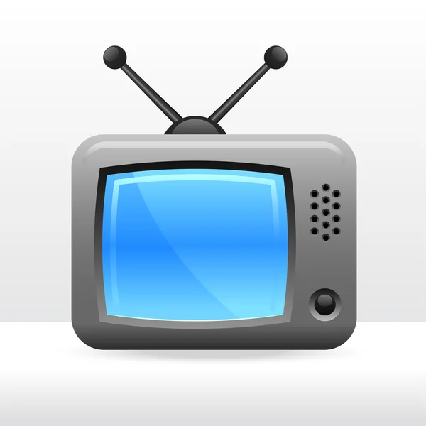 Einfacher Fernseher — Stockvektor