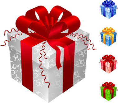 Gift set clipart