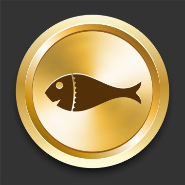Altın internet düğme balık