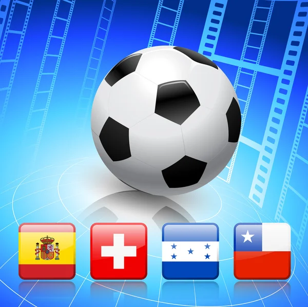Football Football Groupe H — Image vectorielle