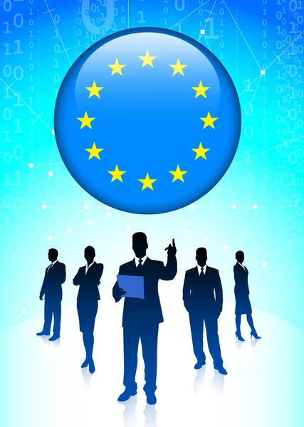 Gruppo di imprese economiche dell'Unione europea — Vettoriale Stock